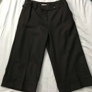 Ann Taylor black culottes